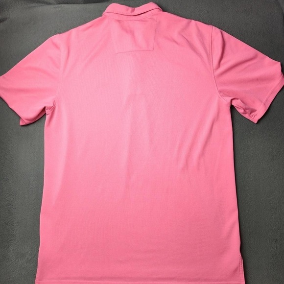 Southern Tide Polo Shirt Mens Medium Pink Performance Stretch Moisture Wicking - Picture 5 of 10